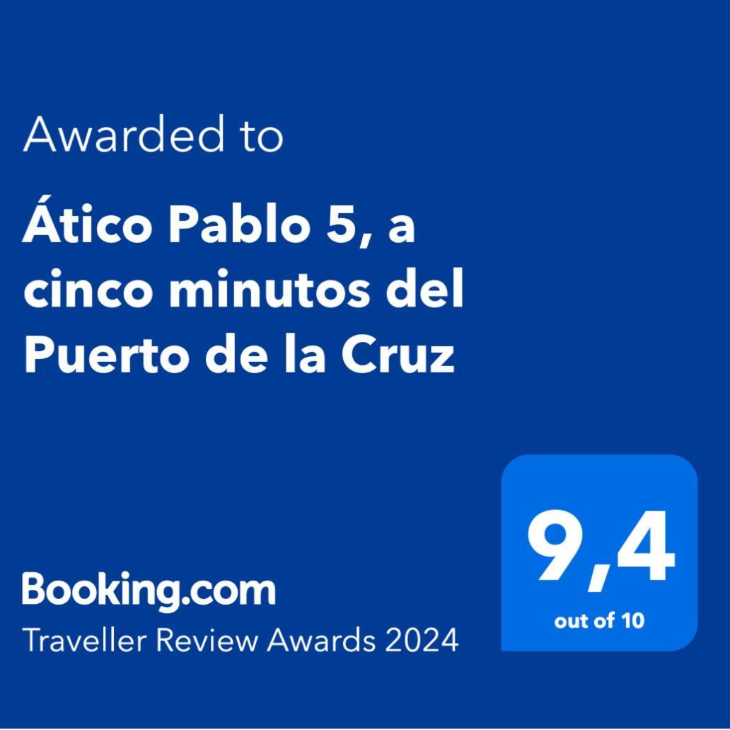 Atico Pablo 5, A Cinco Minutos Del Puerto De La Cruz Apartment Los Realejos Luaran gambar